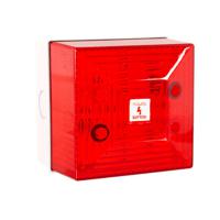 fl40n50rwn Clifford & Snell FL40 Series Red Flashing Beacon, 230 V ac, Wall Mount, Xenon Bulb, IP65