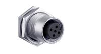 hdm12a-05pffp-sf8002 Amphenol Industrial 5 Pole M12 Socket Connector