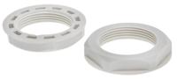 822-9802 RS PRO Grey Nylon 66 Cable Gland Locknut, M32 Thread, IP68