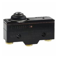 z-15gd55-b Omron Z Series Spring Plunger Limit Switch, NO/NC, IP62, SPDT, Plastic Housing, 500V ac ac Max, 15A Max