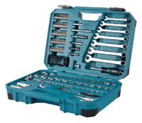 e-06616 Makita 120-Piece Screwdriving Bit Set for Multi-Material, 21 Max, 4 Min, Metal Bits