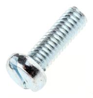 546-6231 RS PRO Slot M4  Cheese Head Steel Machine Screws DIN 84 x 12.0mm