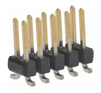 1591-0100 Molex C-Grid Series Straight Surface Pin Header, 10 Contact(s), 2.54 mm Pitch, 2 Row, Unshrouded