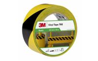 766 3M i Black, Yellow PVC 33m Lane Marking Tape, 0.13mm Thickness