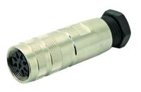 c09131d0061012 Amphenol Industrial, C091 6 Pole M16 Din, DIN EN 61076-2-106, 7A, 300 V IP67, Screw Coupling, Female, Cable Mount