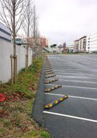 parkstop130 Viso Rubber Parking Stop