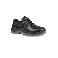 0ue20013-42 UPower SIMPLE Unisex Black Stainless Steel Toe Capped Low safety shoes, UK 8, EU 42