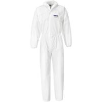st40whrl Portwest White Overall, L