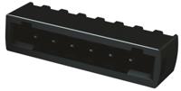 14110313002000 HARTING Har-Flexicon Series Straight Panel PCB Header, 3 Contact(s), 2.54 mm Pitch, 1 Row, Shrouded