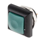 820-7561 RS PRO Push Button Switch, Momentary, PCB, 13.6mm Cutout, SPST, 30V dc, IP67