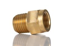 221250428 Norgren ENOTS Series Straight Threaded Adaptor, R 1/4 Male to Push In 1/4 in, Threaded-to-Tube Connection Style