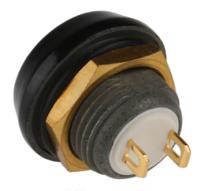 59-117 ITW Switches 59 Series Miniature Push Button Switch, Momentary, Panel Mount, 13.65mm Cutout, SPST, 125V ac, IP67