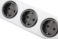 0201x00052300 Bodo Ehmann Type F - German Schuko 5 Gang Power Distribution Unit, No, 16A, 250 V, No