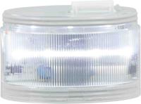 190-2822 RS PRO Clear Multiple Effect Flashing Light Element, 24 V ac/dc, 240 V ac, LED Bulb, AC, DC, IP66