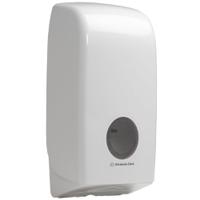 6946 Aquarius White Plastic Toilet Paper Dispenser, 170mm x 350mm x 380mm