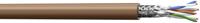 sf10004shmc5 AXINDUS, 100m Cat7a, Brown, S/FTP Shielded, Unterminated