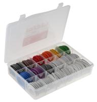 914-0602 RS PRO Slide On Cable Marker Kit, Black, Blue, Brown, Green, Grey, Orange, Red, Violet, White, Yellow, Pre-printed "-,