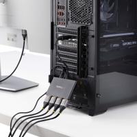 mstdp124dp StarTech.com 4 port Mini DisplayPort to DisplayPort Adapter, 190mm Length - 3840 x 2160 Maximum Resolution