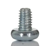 264-6402 RS PRO Bright Zinc Plated Steel Pan Head Self Tapping Screw, M4 x 0.236in Long 6mm Long
