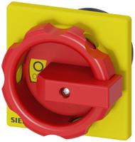 3ld9344-3c Siemens Red/Yellow Rotary Handle, SENTRON Series