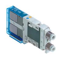 sj3000-50-1a-c8 SMC SJ3000 series One-touch Fitting 8 mm Manifold Block for use with Valve, SJ3000-50-1A-C8