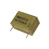 pme271yc5680mr30 KEMET PME271Y_300 Metallised Polypropylene Film Capacitor, 300 V ac, 1000 V dc, ±20%, 68nF, Through Hole
