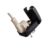 sap3-bk PowerConnections Europe to USA Mains Connector Converter, Rated At 10A