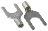 208-2644 RS PRO Uninsulated Crimp Spade Connector, 1.5mm² to 2.5mm², 16AWG to 14AWG, M6 Stud Size