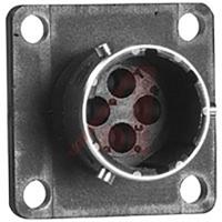 utg010-4p Souriau Sunbank by Eaton Circular Connector, 4 Contacts, Flange, Standard Connector, Plug, Male, IP65, UTG Series