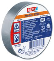 53988-00046-00 Tesa 53988 Grey, White Soft PVC Electrical Insulation Tape, 19mm x 20m
