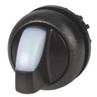 216813-m22s-wlk-w Eaton Toggle Selector Switch - 22.5mm Cutout Diameter, Illuminated 2 Positions