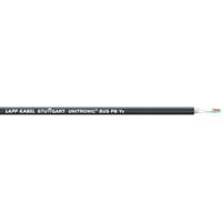 2170223 Lapp UNITRONIC BUS Series Bus Cable, 2 Cores, Screened, Aluminium Foil, Tinned Copper Braid Shield, PROFIBUS Cable