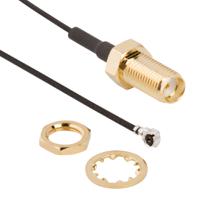 a-1pa-113-150g1-smaffo Amphenol RF Straight SMA Connector SMA Plug to SMA Socket