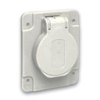 pkn61g Schneider Electric Grey Plug Socket, 2 Poles, 10 A, 16 A, French 2P
