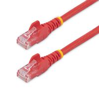 n6patc750cmrd StarTech.com, 7.5m Cat6, Red RJ45 to Male RJ45 Male, U/UTP Unshielded, Terminated PVC Sheath