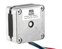 180-5276 RS PRO Hybrid Stepper Motor, 6.5 V, 1.8°, 39.2 x 39.2mm Frame, 5mm Shaft