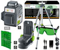 036703a Laserliner 036.703A 515nm Laser Colour Green 3 Line Laser Level