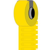 bm-2-7599-yl-r Brady B-7599 Yellow Label, 23.00mm Width, 5.20mm Height, 2500Per Roll Qty