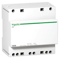 a9a15219 Schneider Electric 25VA DIN Rail Transformer, 230V ac Primary, 12V ac Secondary