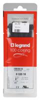 0-320-18 Legrand Cable Tie, 180mm x 3.5 mm, Black Nylon, Pk-100
