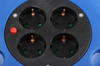 768-4440 RS PRO 5m 4 Socket Type F - German Schuko Cable Reel Cassette Reel, 230 V ac