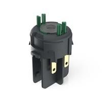 1201263059000 RAFI RAFIX 16 Series Contact Block for Use with Plug In Distributor, 250V ac, DPST