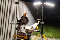 nstowerpro-10k Nightsearcher Rechargeable LED Work Light, 10000 lumens, AC Plug Plug, 14.4 V, IP54