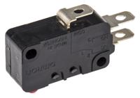 d3v-16-1a4 Omron Pin Plunger Micro Switch, Solder, Tab Terminal, 16 A @ 250 V ac, SPDT, IP40