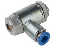 grla-14-qs-6-d Festo GRLA Series Tube Exhaust Valve, 6mm Tube Inlet Port x G 1/4 Outlet Port, 193146