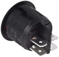 r13244bnaa Arcolectric (Bulgin) Ltd Illuminated DPST, On-Off Rocker Switch Panel Mount