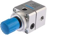 lrp-18-6 Festo G 1/8 Pneumatic Regulator - 0.1bar to 6bar, 1/8in, 8bar max. input, 2416371