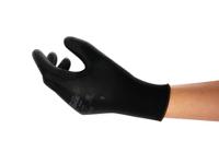 48126110 Ansell EDGE 48-126 Black Polyester Work Gloves, Size 11, Polyurethane Coating