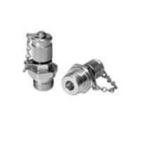 ema310x1edcf Parker Steel Male Hydraulic Quick Connect Coupling, M10 x 1.0 Male
