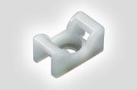 151-00654-kr8g5-etfe-bu HellermannTyton Self Adhesive Blue Cable Tie Mount 14.3 mm x 24.8mm, 8.3mm Max. Cable Tie Width